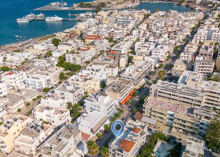 Cozy Central Stay - 3 Min Walk To Beach & Town - I * Kos Town